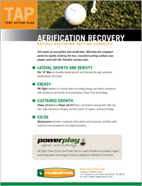 Aerification Recovery