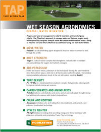 Wet Season Argonomics